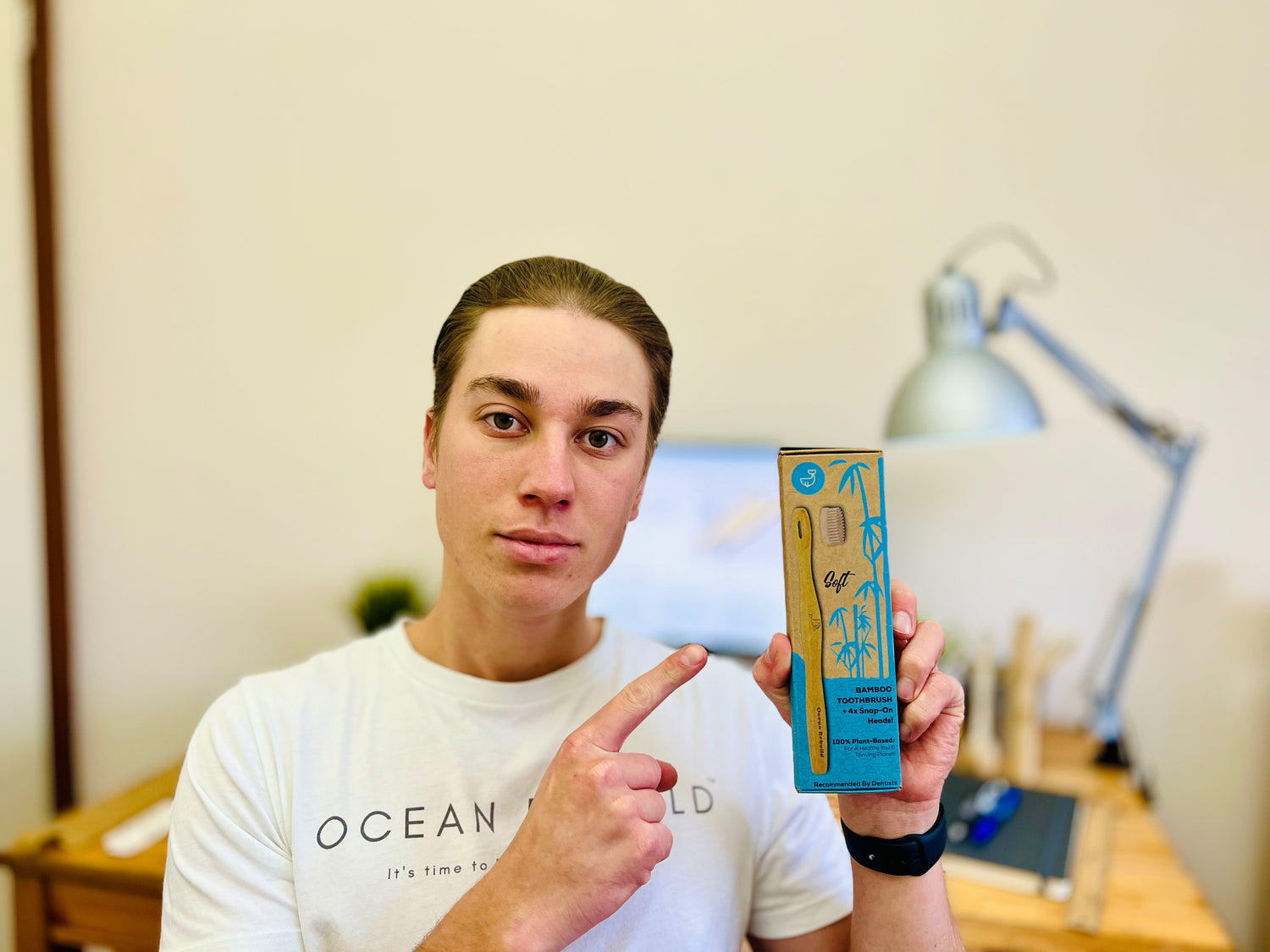 Ocean Rebuild Refresh Toothbrush with removables bristles is here image