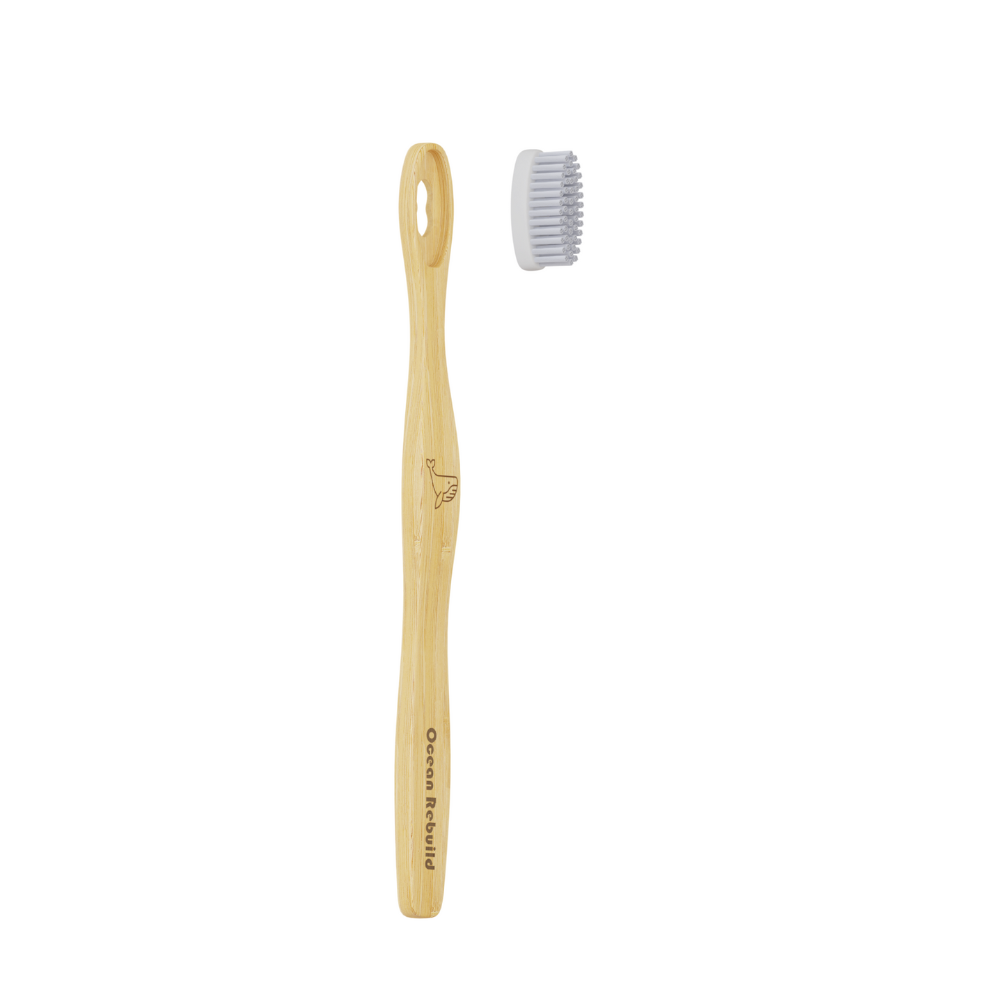 Ocean Rebuild ReFresh Bamboo Bamboo Toothbrush With Removable Bristles 